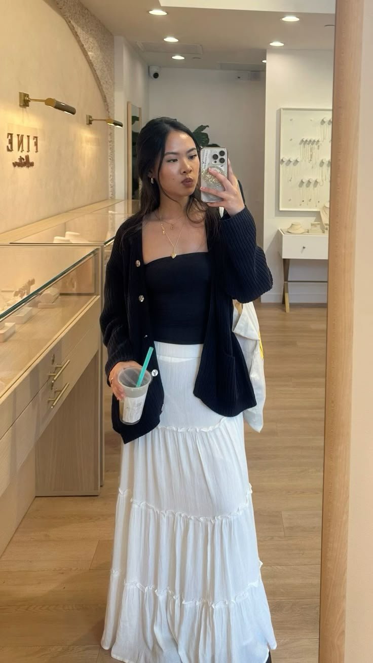 20 Skirt Outfit Ideas to Refresh Your Wardrobe Instantly - Bold Color Blocking