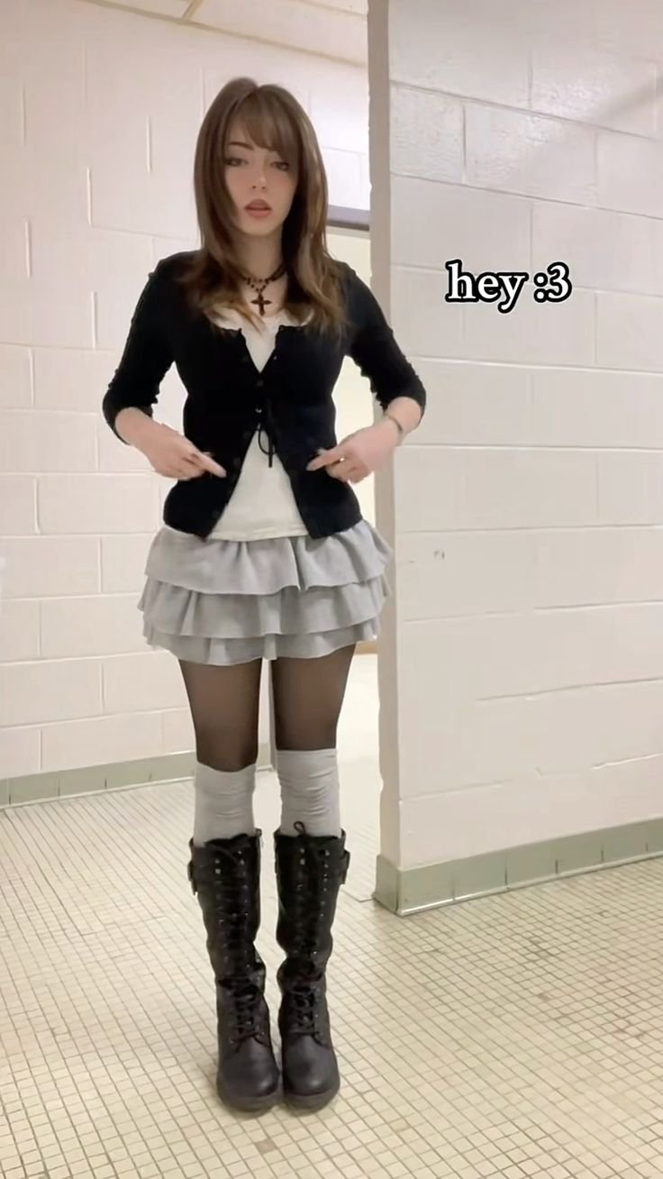 20 Skirt Outfit Ideas to Refresh Your Wardrobe Instantly - Layered Skirt Tiers