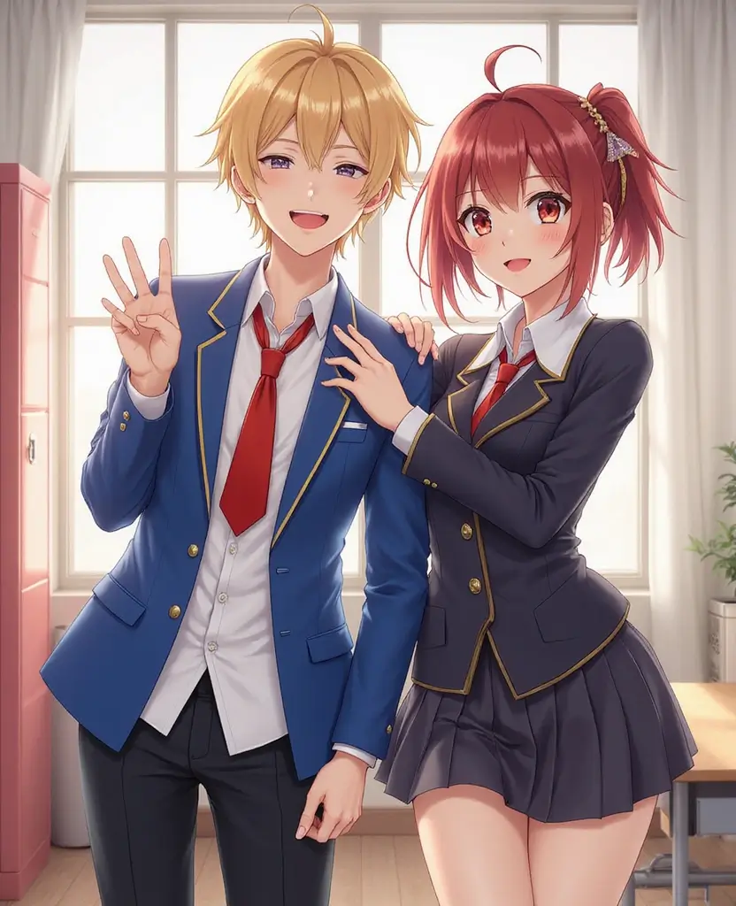 21 Anime Couples Halloween Costume Ideas for Otaku Duos - 16. Issei and Rias from High School DxD