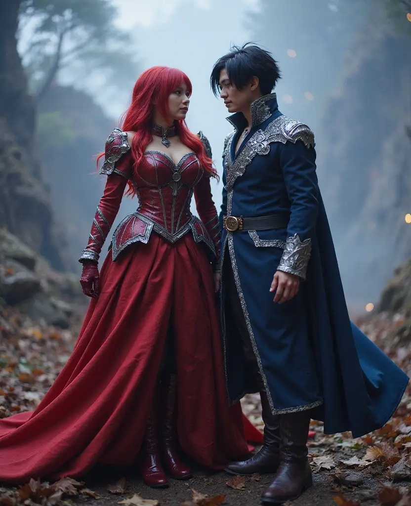 21 Anime Couples Halloween Costume Ideas for Otaku Duos - 20. Erza and Jellal from Fairy Tail