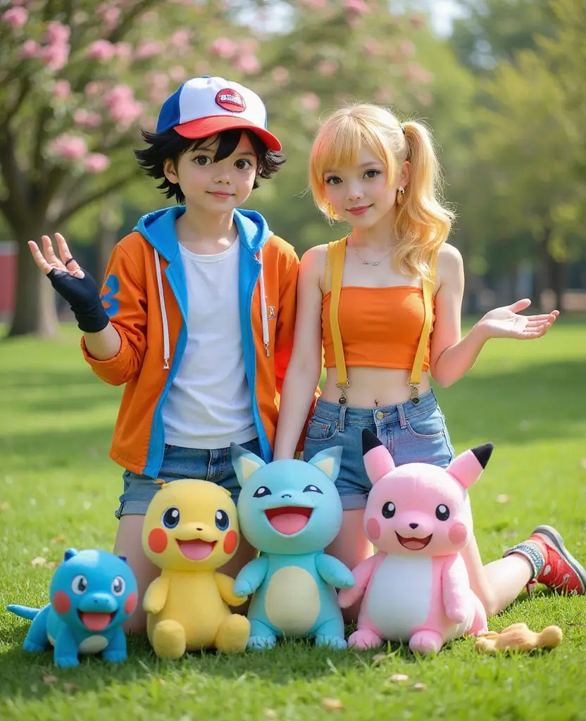 21 Anime Couples Halloween Costume Ideas for Otaku Duos - 3. Ash and Misty from Pokémon
