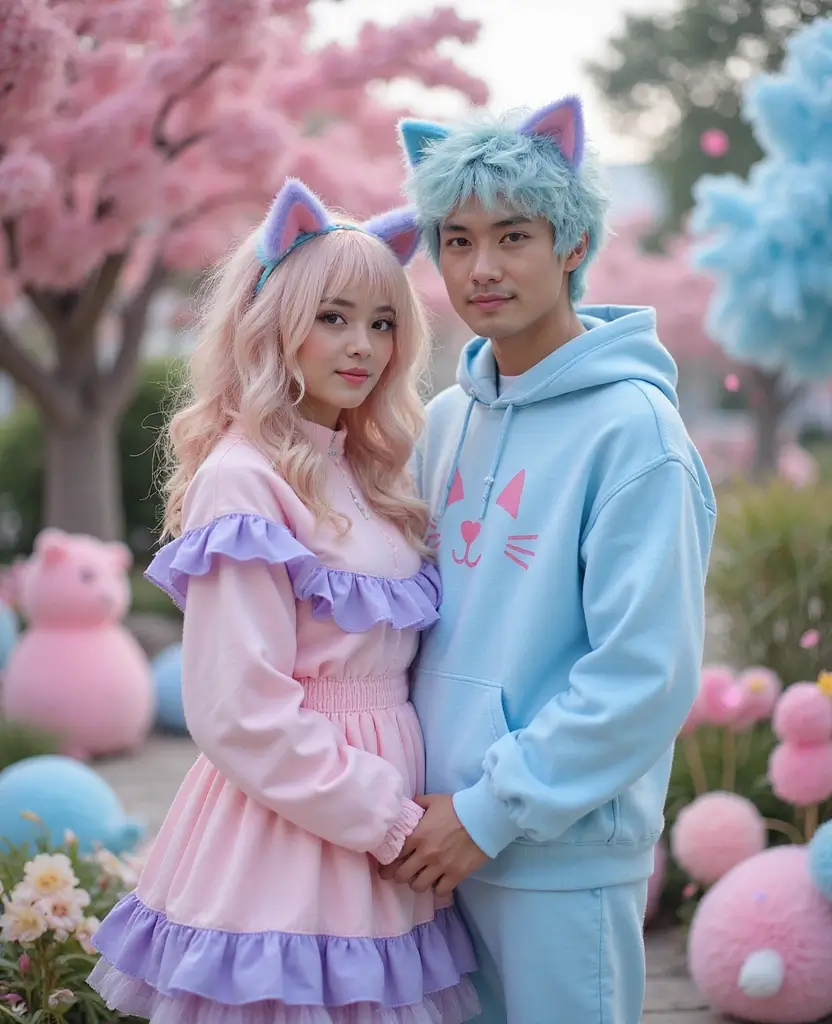 21 Anime Couples Halloween Costume Ideas for Otaku Duos - 4. Kawaii Cat Girls