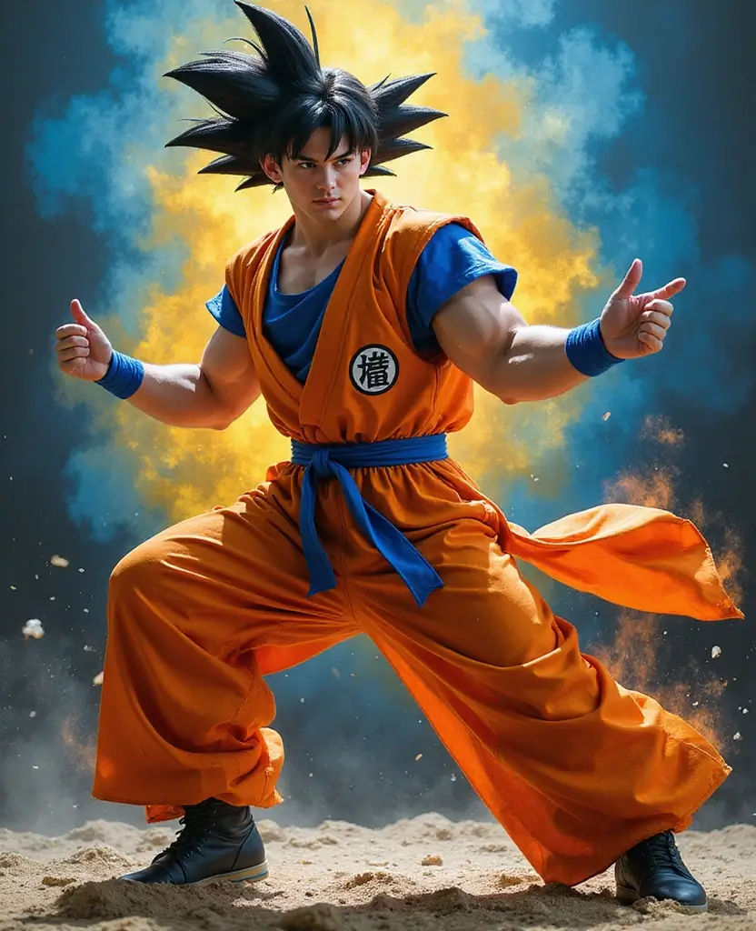 21 Anime Couples Halloween Costume Ideas for Otaku Duos - 5. Goku and Vegeta from Dragon Ball Z