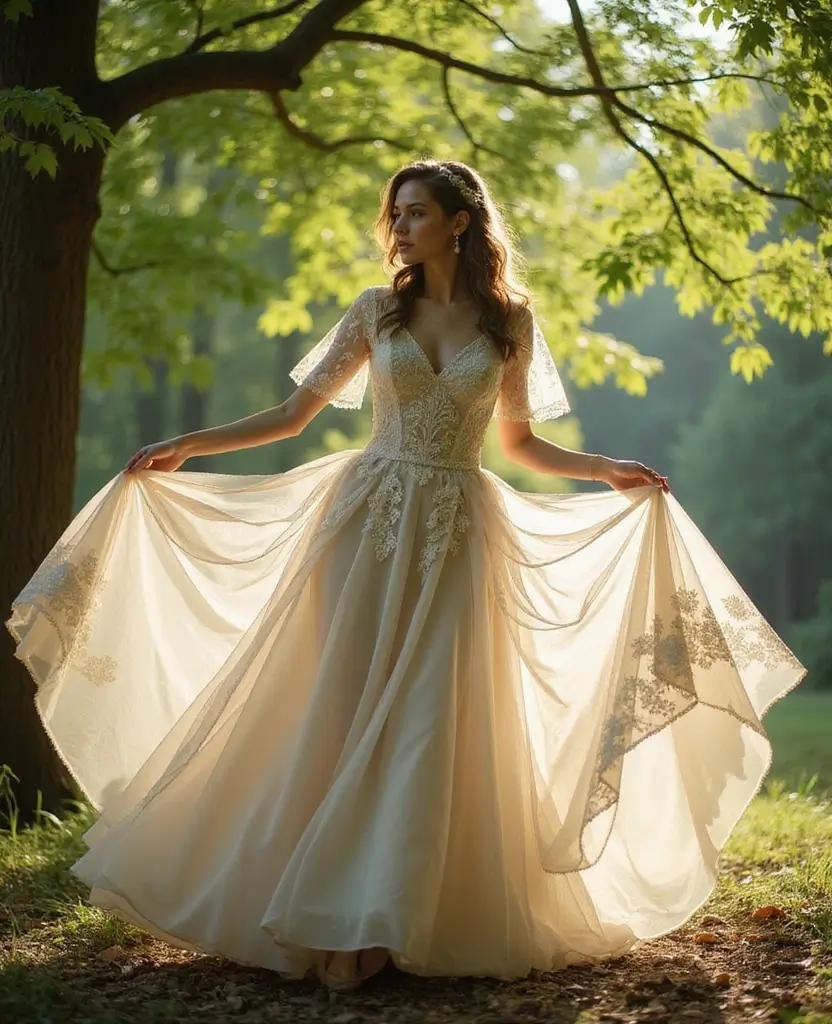 21 Ball Gown Wedding Dresses for a Fairytale Wedding - 1. Ethereal Lace and Tulle Ball Gown