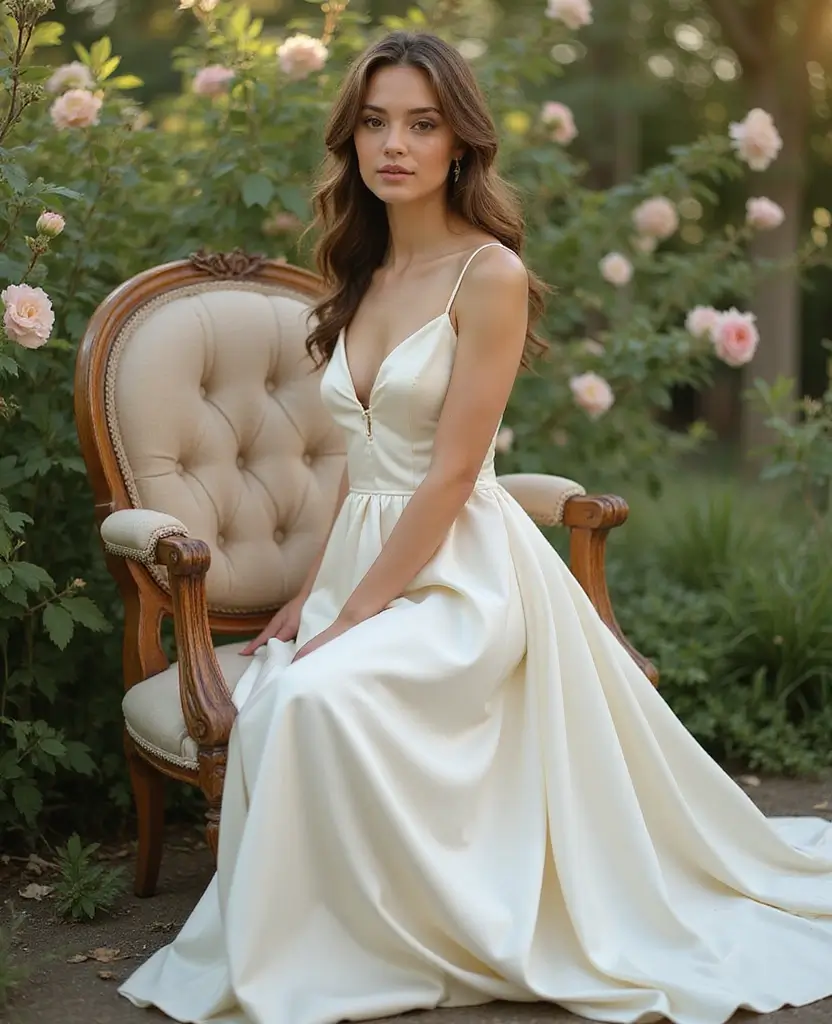 21 Ball Gown Wedding Dresses for a Fairytale Wedding - 7. Soft Silk Satin Beauty