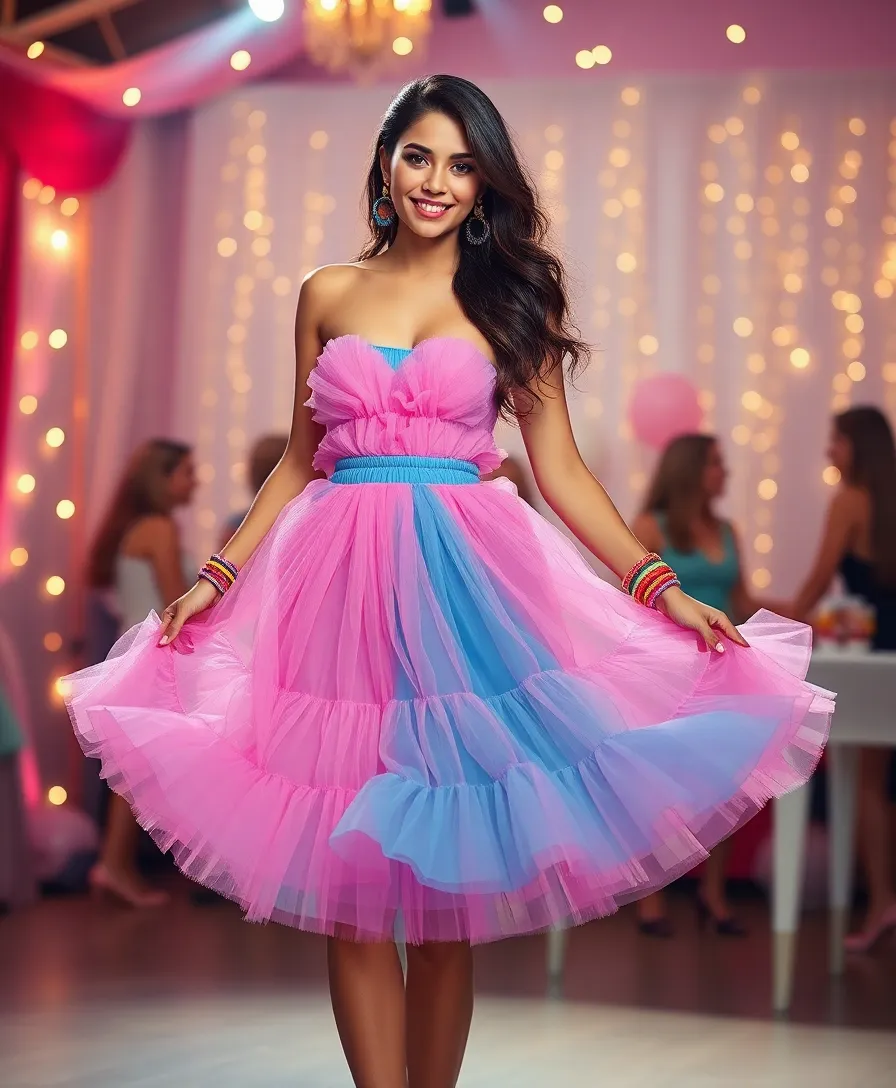 21 Birthday Outfit Ideas for a Memorable Celebration - 5. Playful Party Skirt