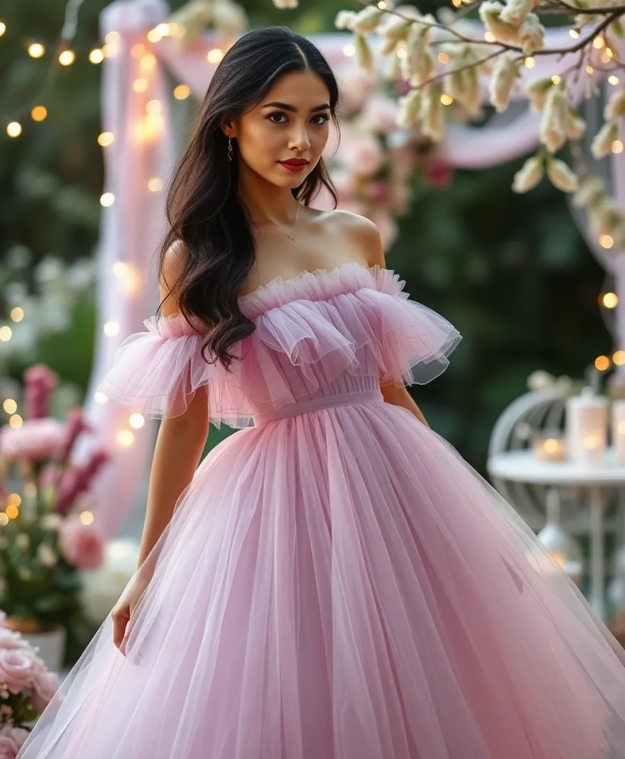 21 Birthday Outfit Ideas for a Memorable Celebration - 8. Whimsical Tulle Dress
