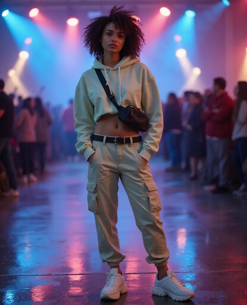 21 Concert Outfit Ideas That Will Make You Stand Out - 10. Stylish Cargo Pants