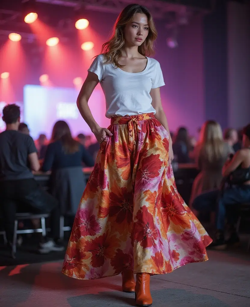 21 Concert Outfit Ideas That Will Make You Stand Out - 21. Statement Skirts