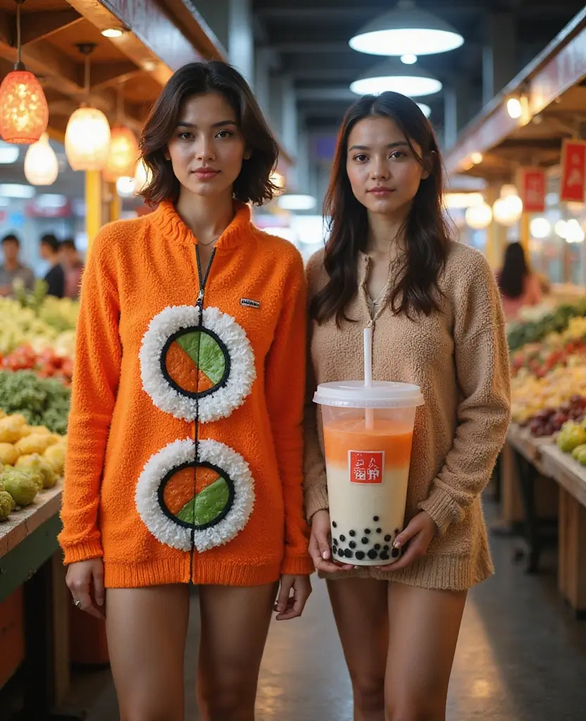 21 Creative Couples Halloween Costume Ideas for Any Budget - 17. Asian Food-Inspired Costumes