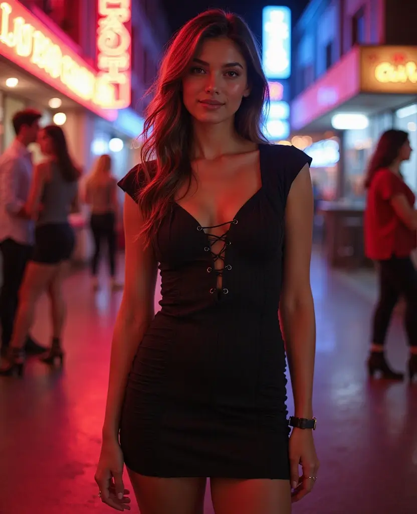 21 Dress and Boots Outfits That Scream Confidence - 6. Bodycon Dress with Strappy Heeled Boots
