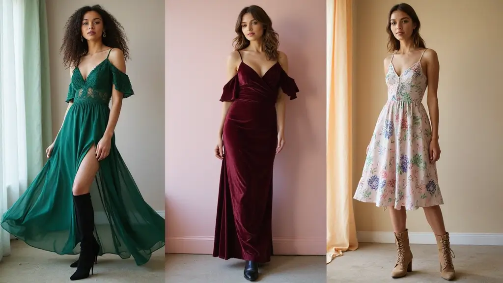 21 Dress and Boots Outfits That Scream Confidence