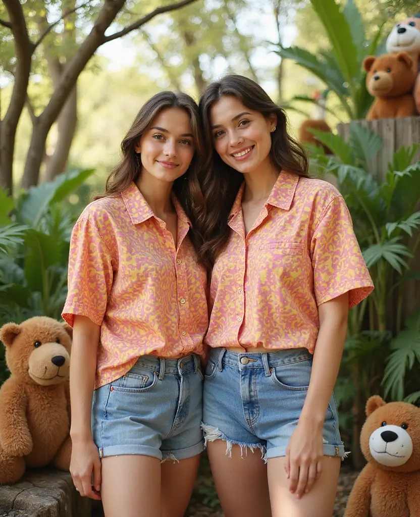 21 Matching Shirt Ideas for BFFs - 1. Cute and Quirky Animal Prints