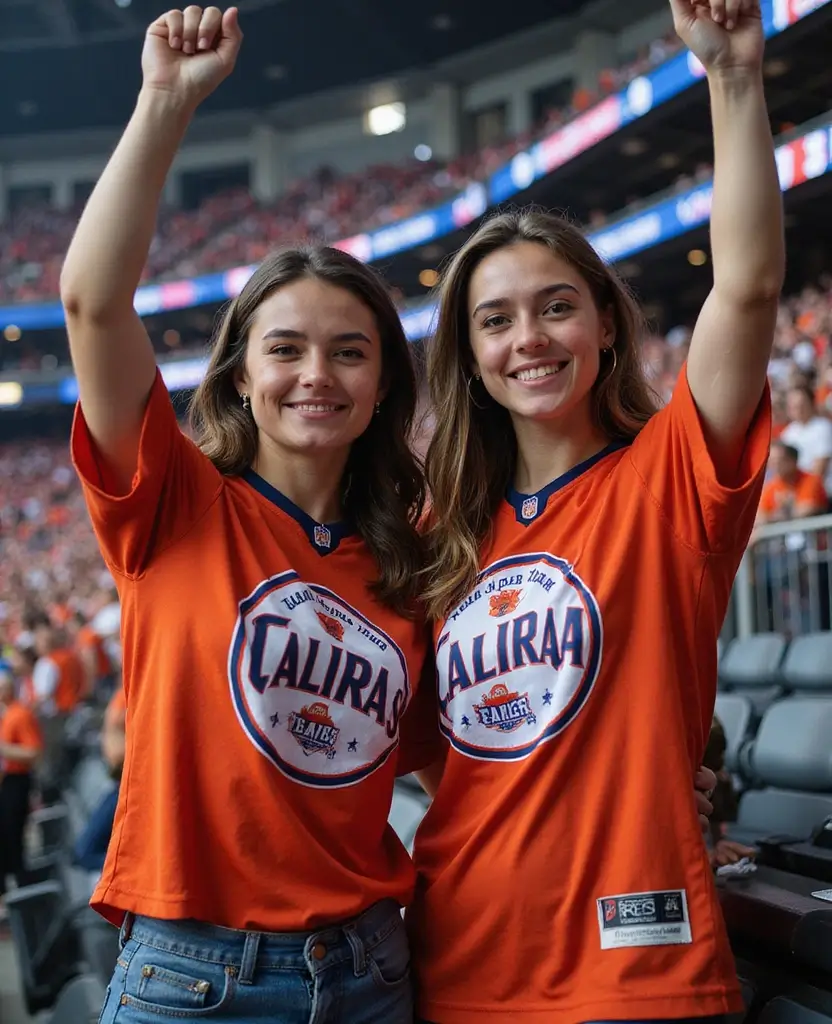 21 Matching Shirt Ideas for BFFs - 17. Matching Sports Jerseys for Game Day