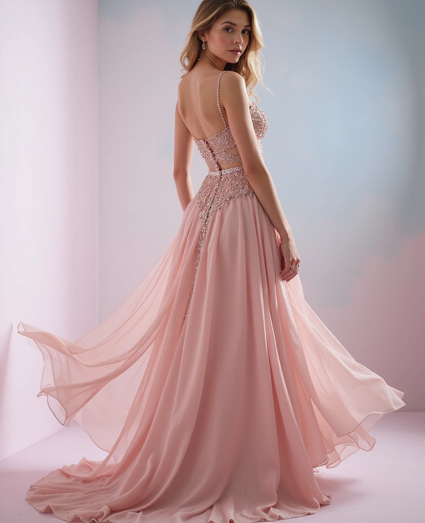 21 Prom Dress Ideas to Make You Queen of the Night - 11. Draped Elegance
