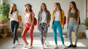 21 School Leggings Outfit Ideas for Comfort & Style