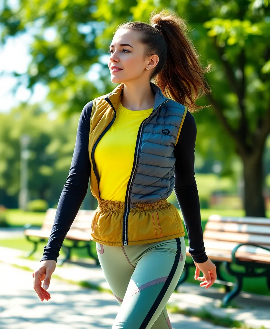 21 Stylish Outfits for Women in Their 40s That Break the Rules - 10. Sporty Layered Look