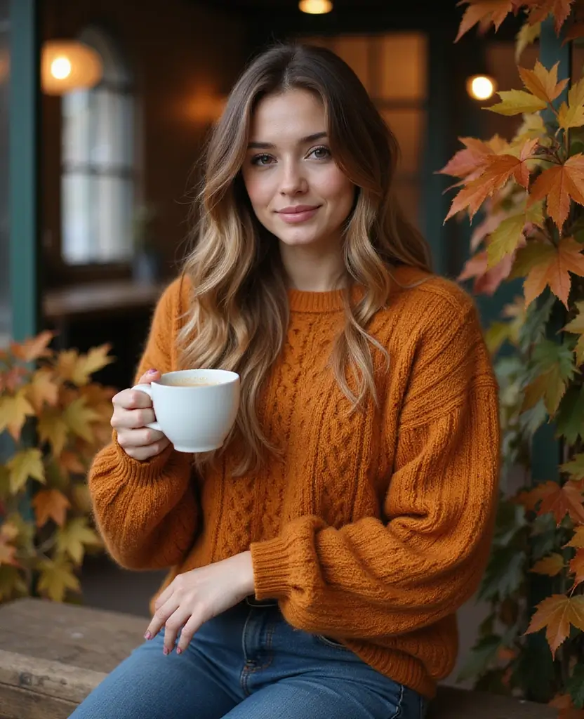 22 Alt Outfit Ideas for the Unconventional You - 10. Retro Sweater Vibes