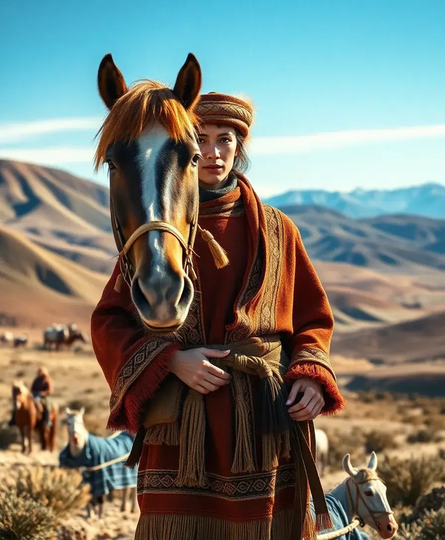 22 Asian Couples Halloween Costume Ideas That Stand Out - 10. Mongolian Nomad and Horse