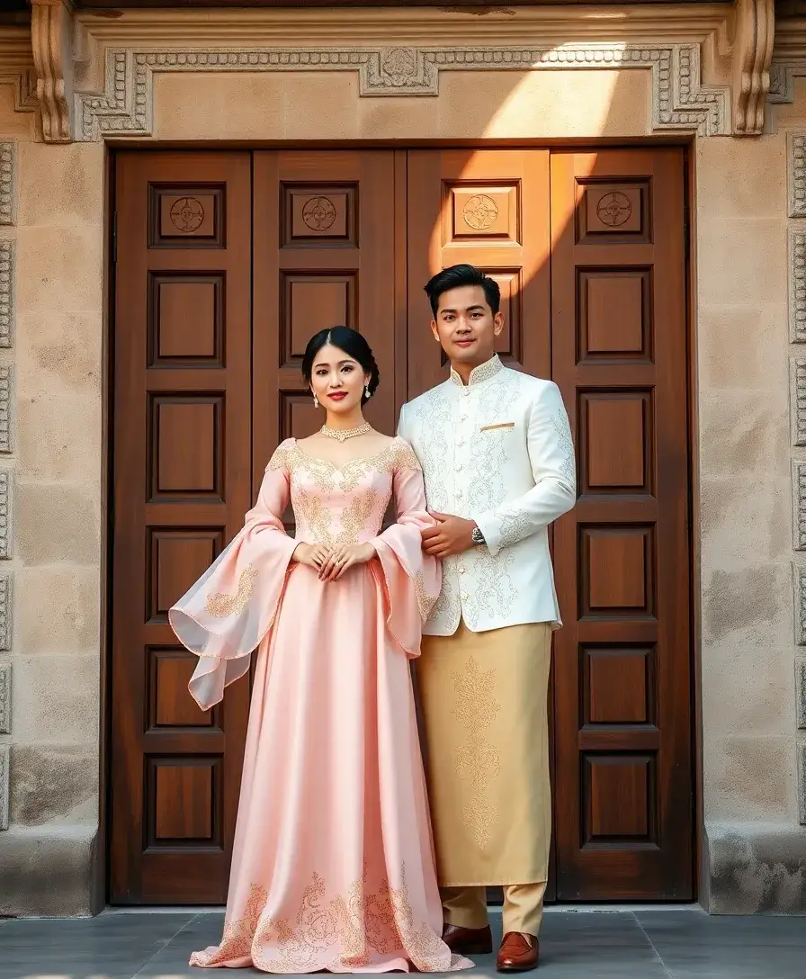 22 Asian Couples Halloween Costume Ideas That Stand Out - 11. Filipino Maria Clara and Jose Rizal