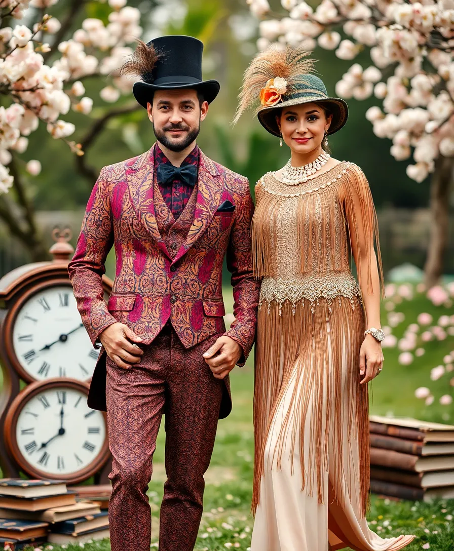 22 Asian Couples Halloween Costume Ideas That Stand Out - 21. Historical Figures with a Twist