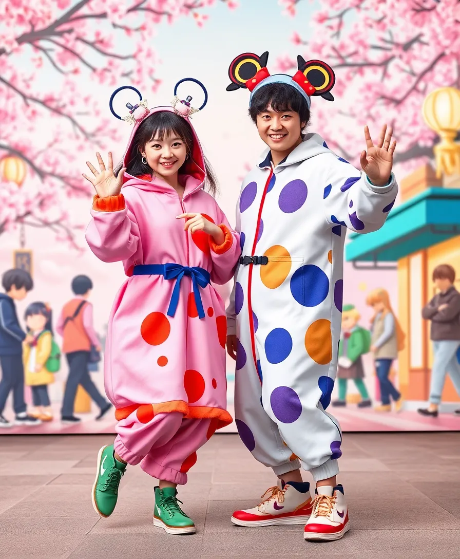 22 Asian Couples Halloween Costume Ideas That Stand Out - 22. Chibi Characters from Anime or Manga