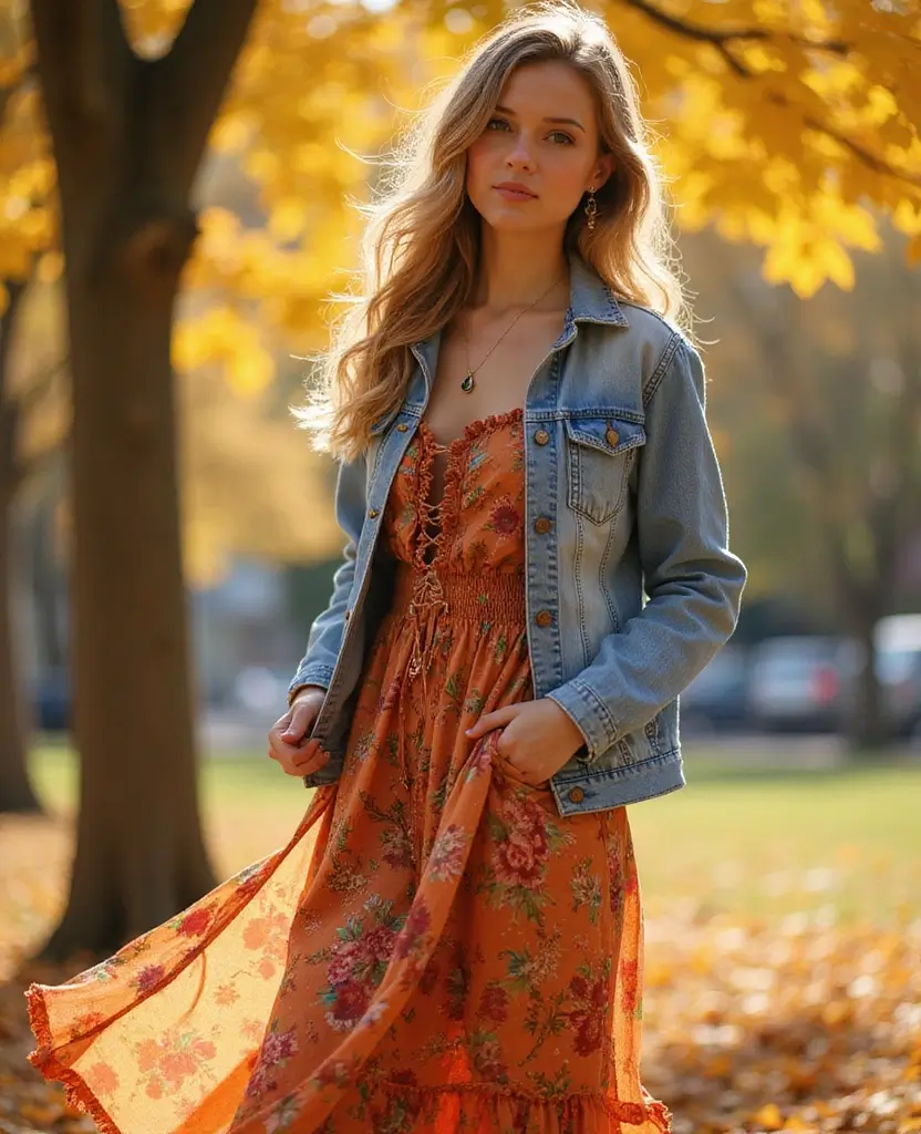 22 Back to School Outfit Ideas for a Fresh Start: Masquerade-Themed Styles - 2. Colorful Layered Looks