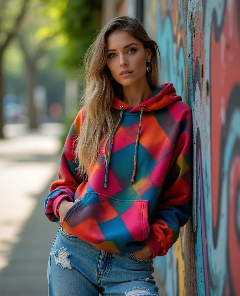 22 Baggy Jeans Outfit Ideas for Effortless Cool - 2. Oversized Hoodie and Baggy Jeans