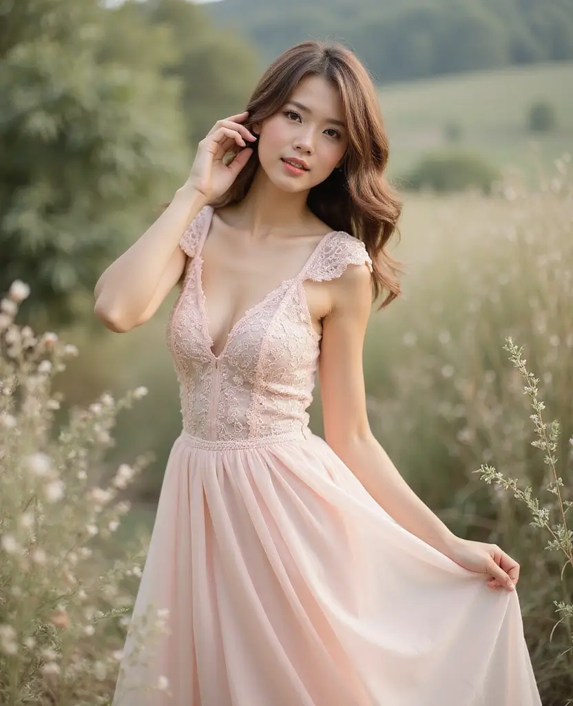 22 Boho Wedding Dresses for Free-Spirited Brides - 16. Cap Sleeve Lace Dress