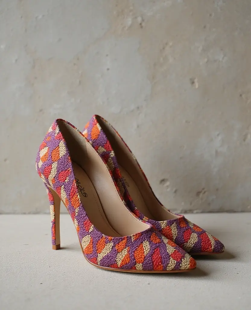 22 Classy Heels to Elevate Your Outfits Instantly - 9. Unique Textured Heels