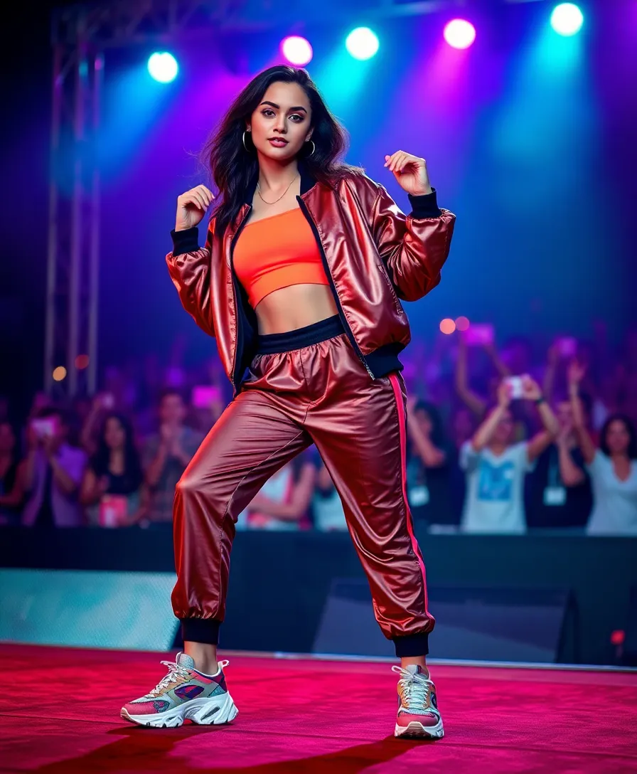 22 Concert Outfit Ideas for Every Genre: Concert-Ready School Outfits - 19. Sporty Yet Chic