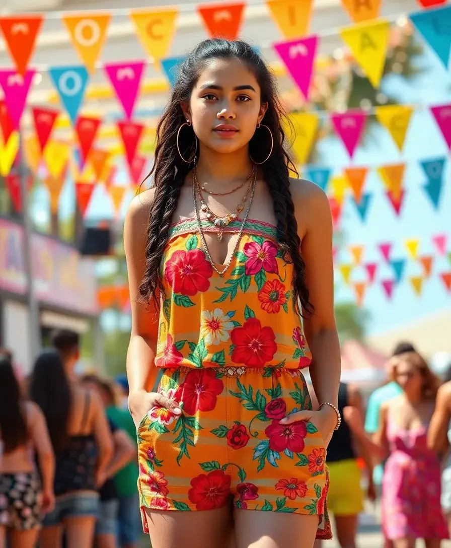 22 Concert Outfit Ideas for Every Genre: Concert-Ready School Outfits - 7. Festival Fashionista