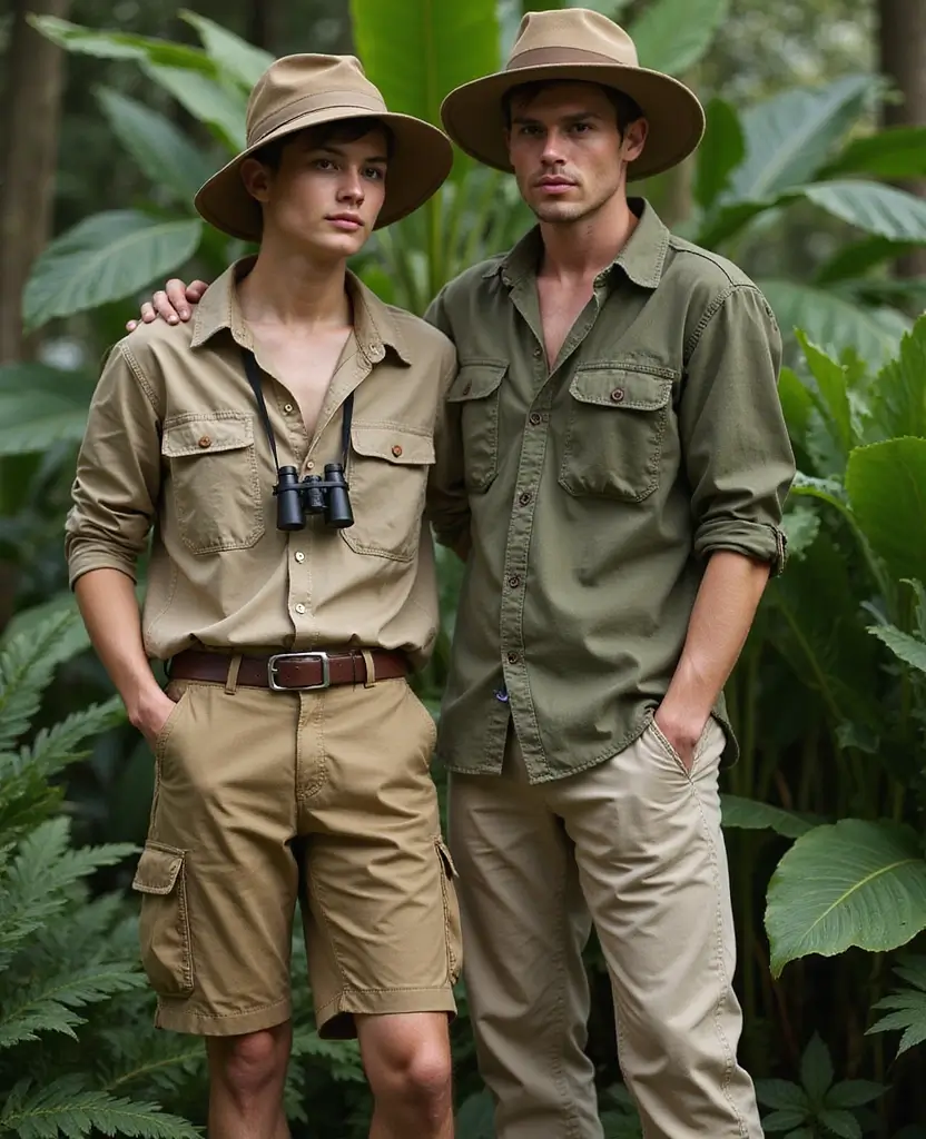22 Couples Halloween Costume Ideas That Are Easy to DIY - 11. Safari Adventurers