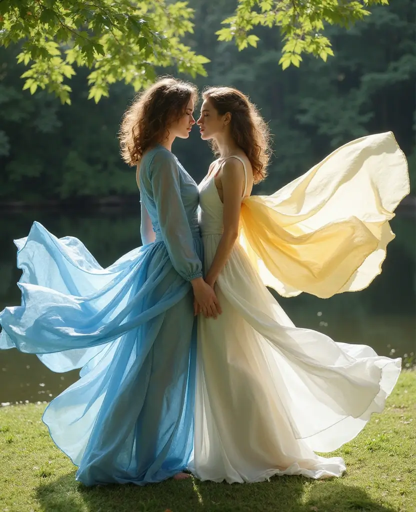 22 Couples Halloween Costume Ideas That Are Easy to DIY - 21. Wind and Water
