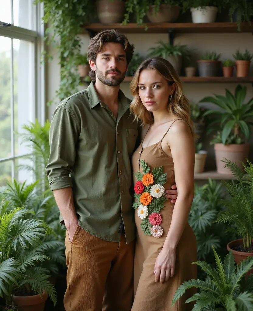 22 Couples Halloween Costume Ideas That Are Easy to DIY - 3. Plant Parents