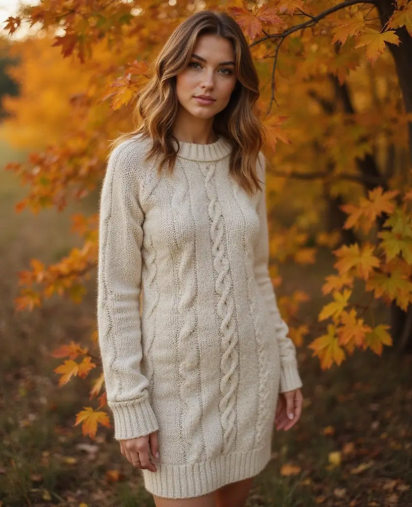 22 Creative Dress Designs for Fashion Lovers - 10. Sustainable Knit Dresses