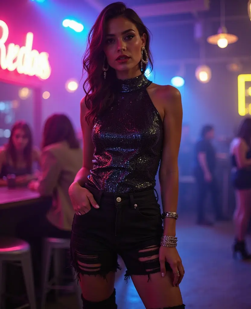 22 Dress Up Outfits for Every Party Theme: Layered Dress Styles for the Modern Woman - 10. Edgy Party Vibes