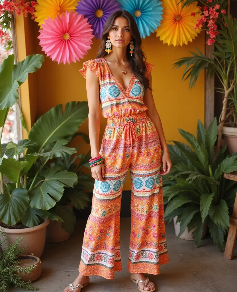 22 Dress Up Outfits for Every Party Theme: Layered Dress Styles for the Modern Woman - 12. Funky Fiesta
