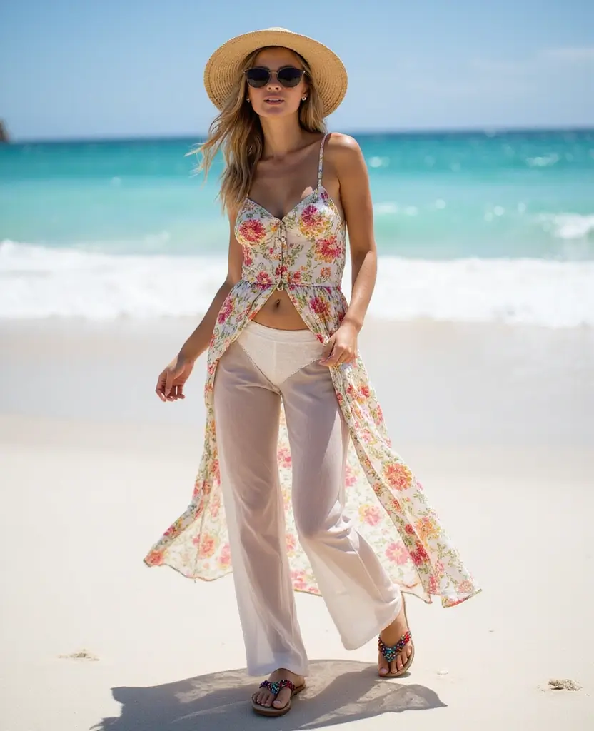 22 Dress Up Outfits for Every Party Theme: Layered Dress Styles for the Modern Woman - 14. Beachy Breezes