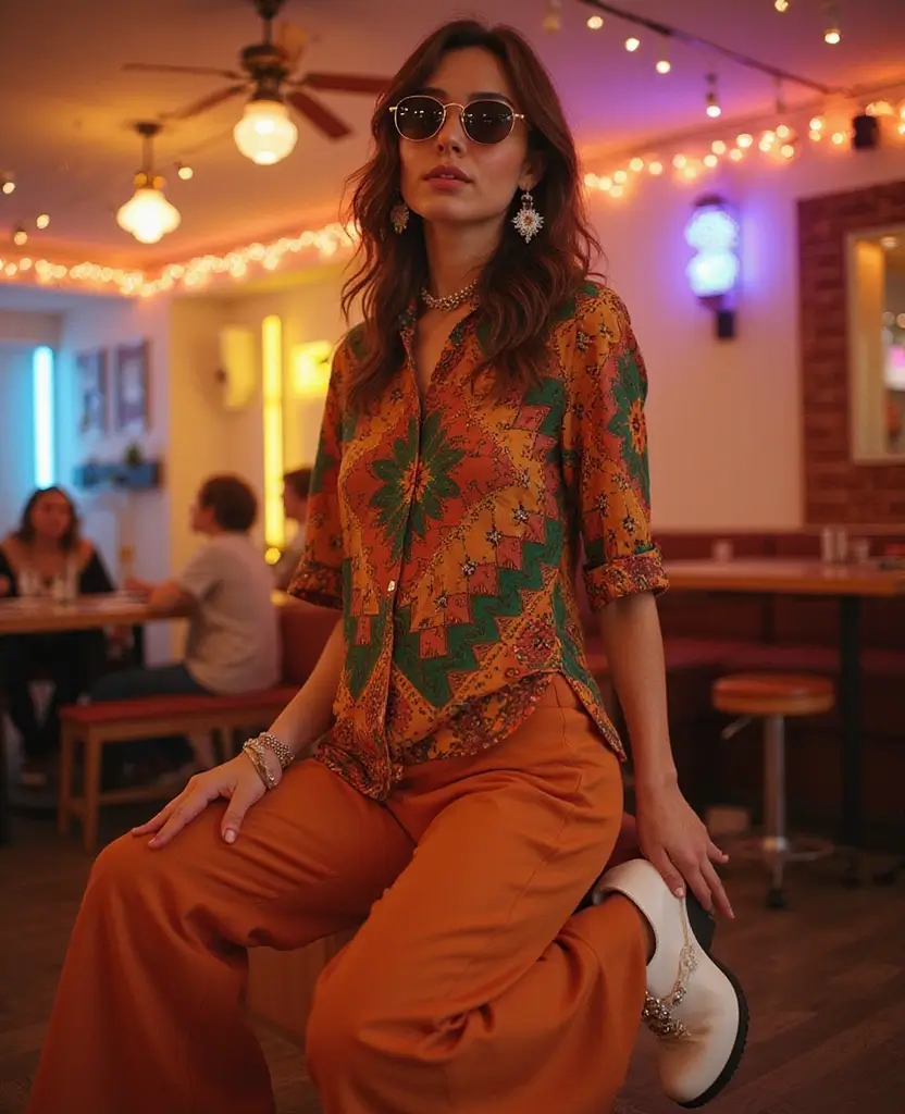 22 Dress Up Outfits for Every Party Theme: Layered Dress Styles for the Modern Woman - 4. Retro Inspired