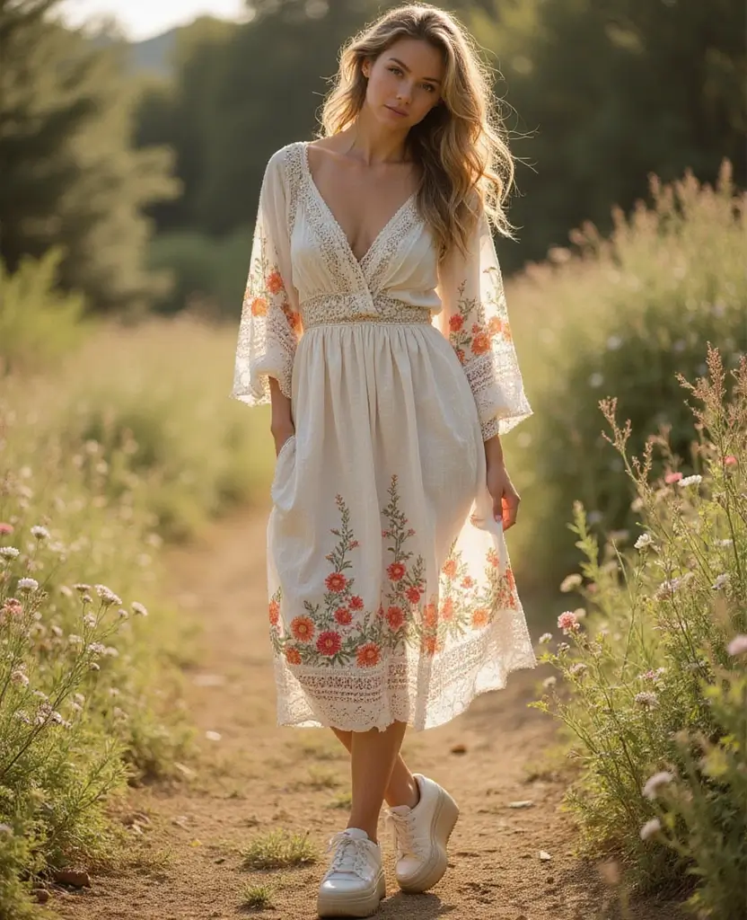 22 Elegant Dresses That Never Go Out of Style - 18. The Bohemian Dress