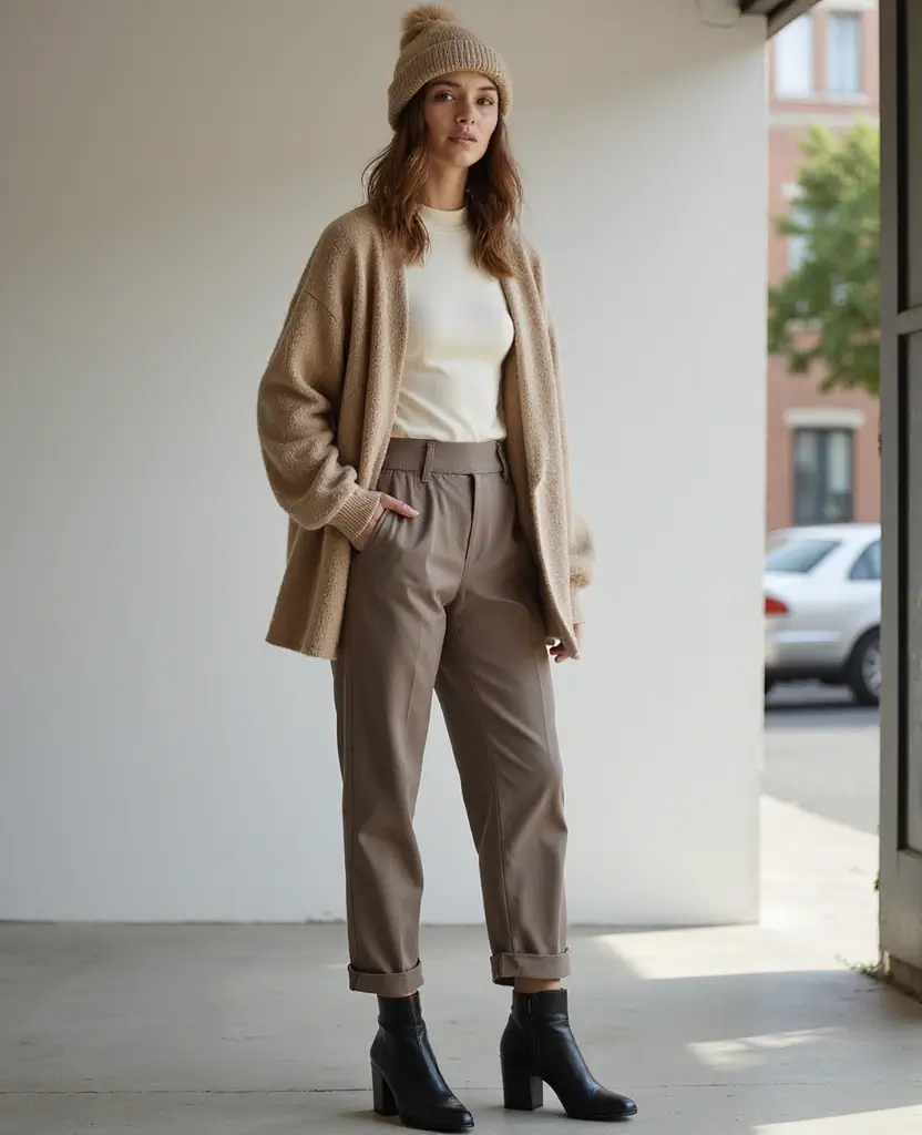22 Everyday Outfit Ideas for Effortless Style - 2. Oversized Cardigans
