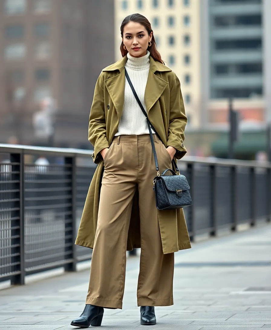 22 Everyday Outfit Ideas for Effortless Style - 20. Casual Chic with Wide-Leg Pants