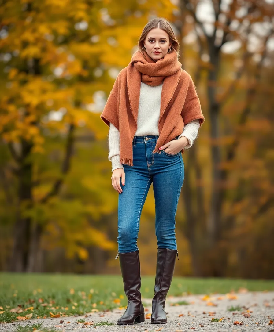 22 Everyday Outfit Ideas for Effortless Style - 9. Warm Wool Scarves