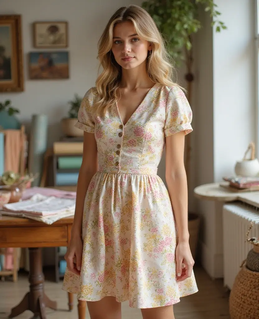 22 Free Dress Patterns to Sew Your Dream Wardrobe - 1. The Classic A-Line Dress