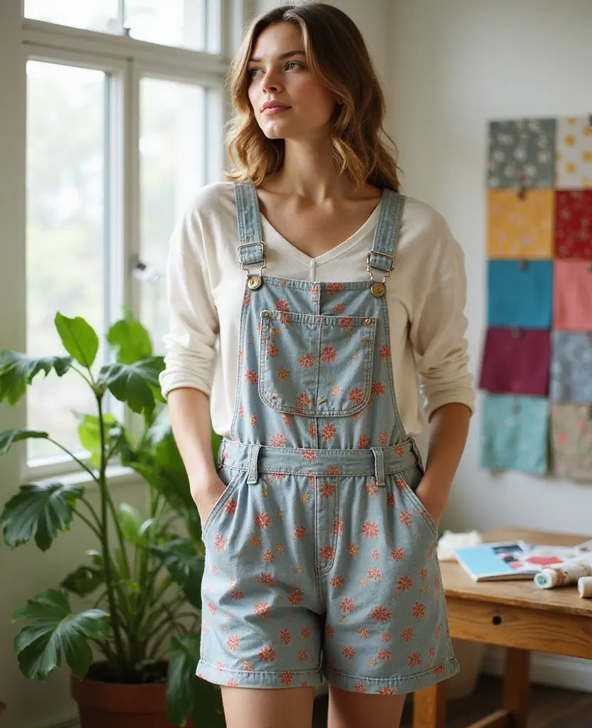 22 Free Dress Patterns to Sew Your Dream Wardrobe - 21. The Overalls Dress