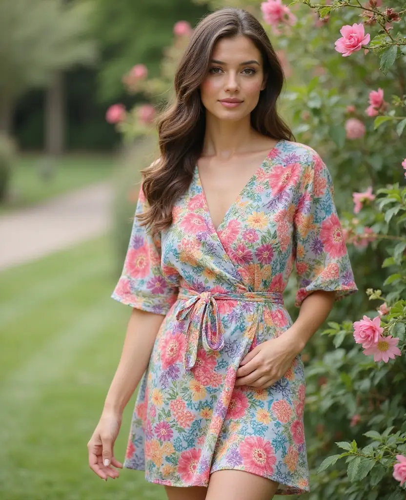 22 Free Dress Patterns to Sew Your Dream Wardrobe - 4. The Wrap Dress