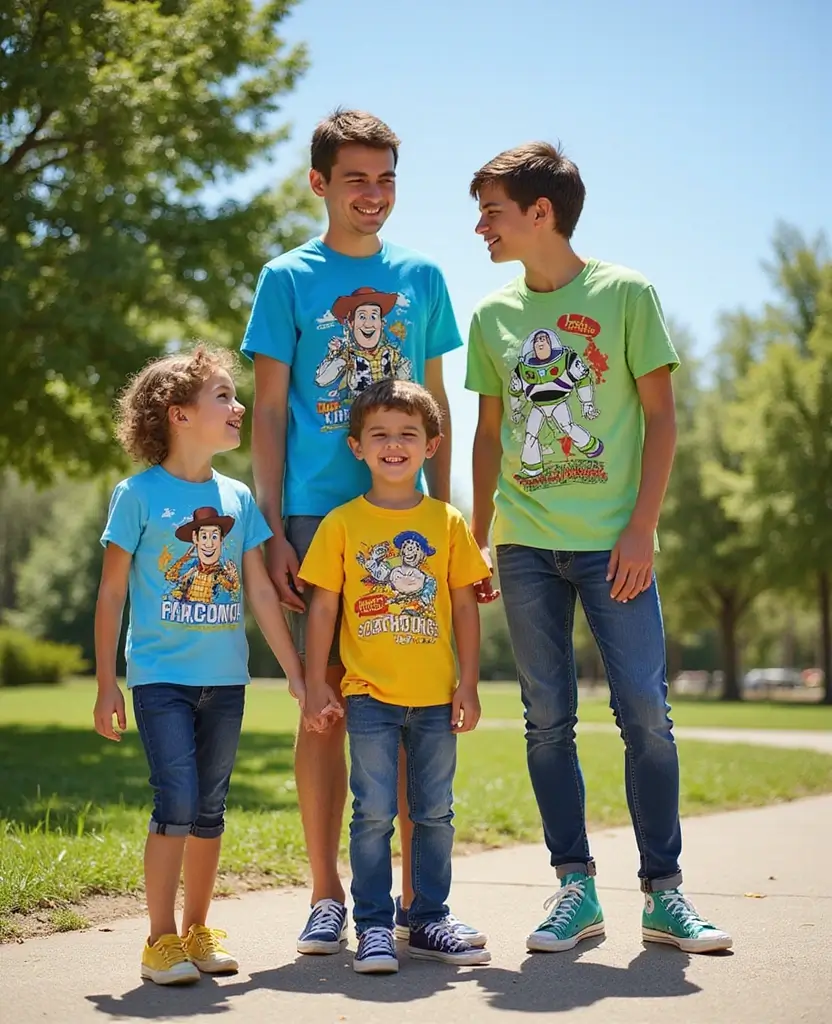 22 Matching Disney Shirt Ideas for Magical Moments - 2. Toy Story Family Outfits