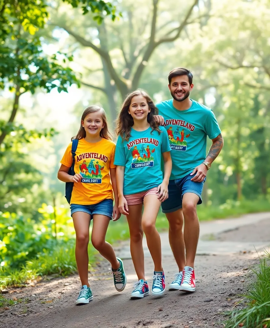 22 Matching Disney Shirt Ideas for Magical Moments - 21. Disney Adventureland Outfits