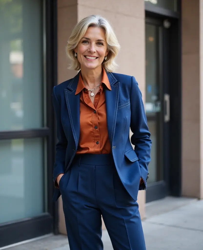 22 Modern Outfits for Women Over 50 to Look Fabulous - 22. Embrace Your Personal Style